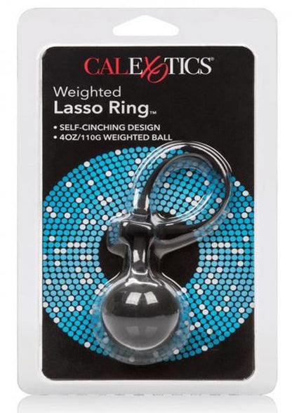 Weighted Lasso Ring Black-Cal Exotics-Sexual Toys®