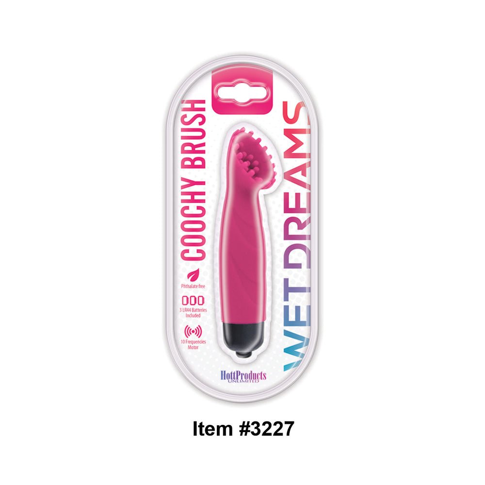 Wet Dreams Coochy Brush 10 Function Magenta-blank-Sexual Toys®