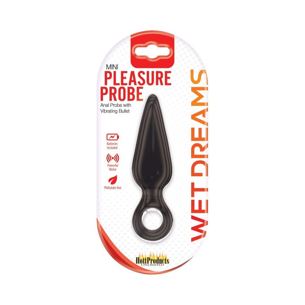 Wet Dreams Mini Pleasure Probe Black-Hott Products-Sexual Toys®