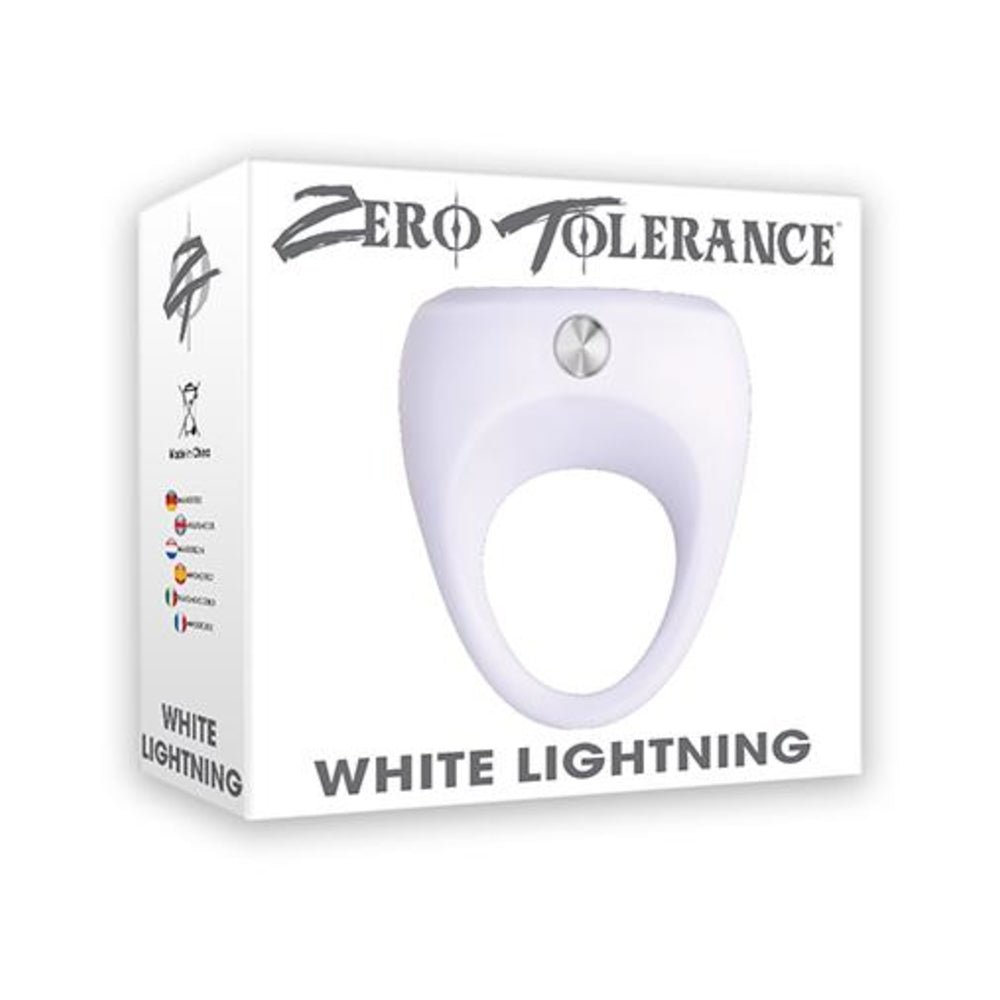 White Lightning Vibrating Cock Ring-Zero Tolerance-Sexual Toys®