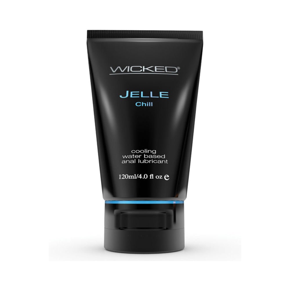 Wicked Jelle Anal Gel Cooling Sensation Lubricant 4oz Tube-blank-Sexual Toys®