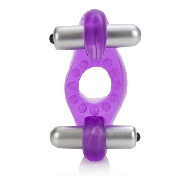 Wireless Rockin Rabbit Vibrating Ring Purple-blank-Sexual Toys®