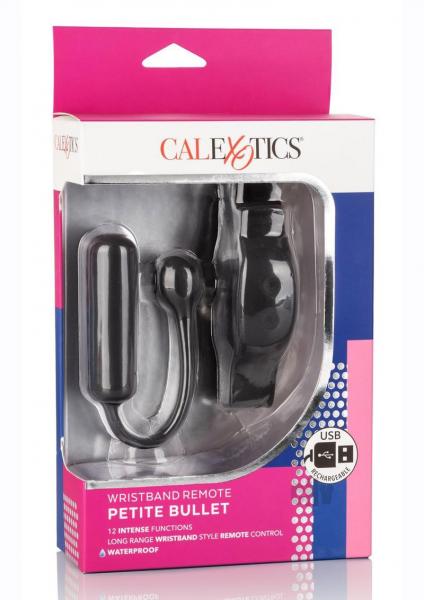 Wristband Remote Petite Bullet Vibrator Black-Cal Exotics-Sexual Toys®