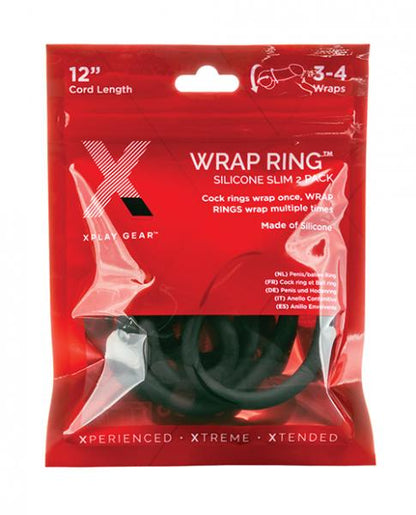 Xplay Silicone 12 Slim Wrap Ring &quot;-blank-Sexual Toys®