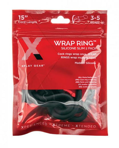 Xplay Silicone 15 Slim Wrap Ring &quot;-blank-Sexual Toys®