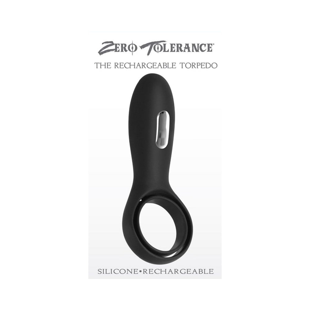 Zero Tolerance The Rechargeable Torpedo Black-Zero Tolerance-Sexual Toys®