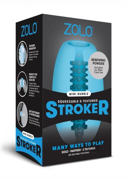 Zolo Mini Stroker Dome Blue-blank-Sexual Toys®