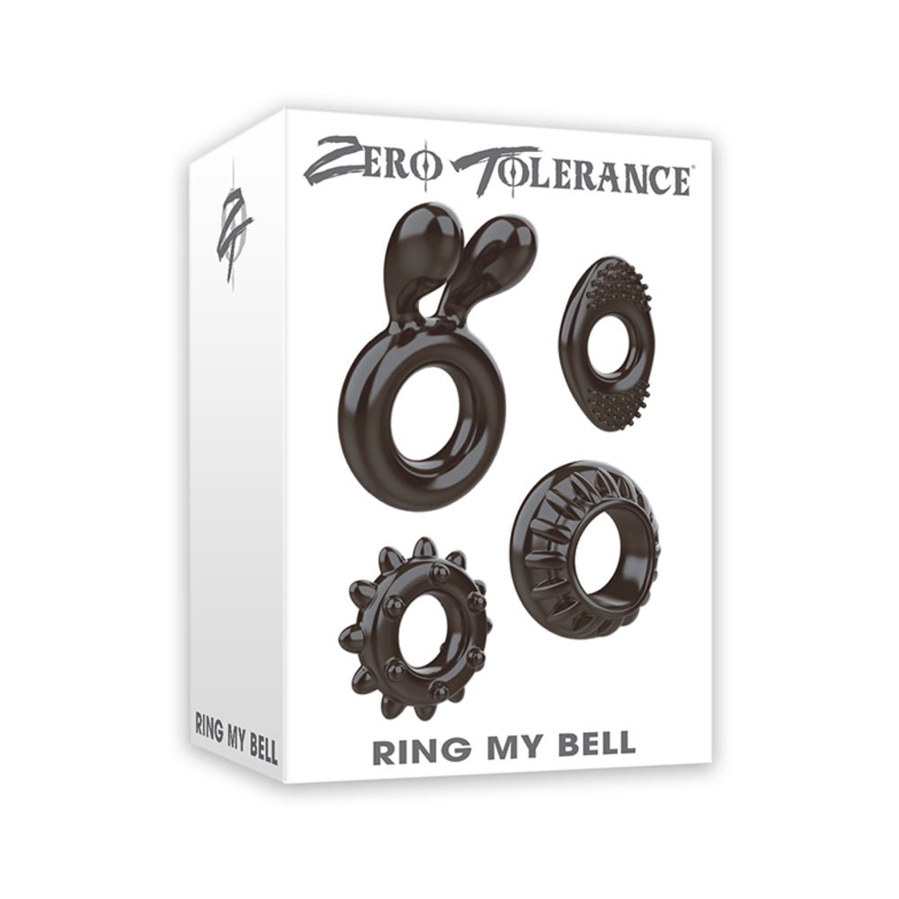 ZT Ring My Bell Cock Ring Set (4/per)-Zero Tolerance-Sexual Toys®