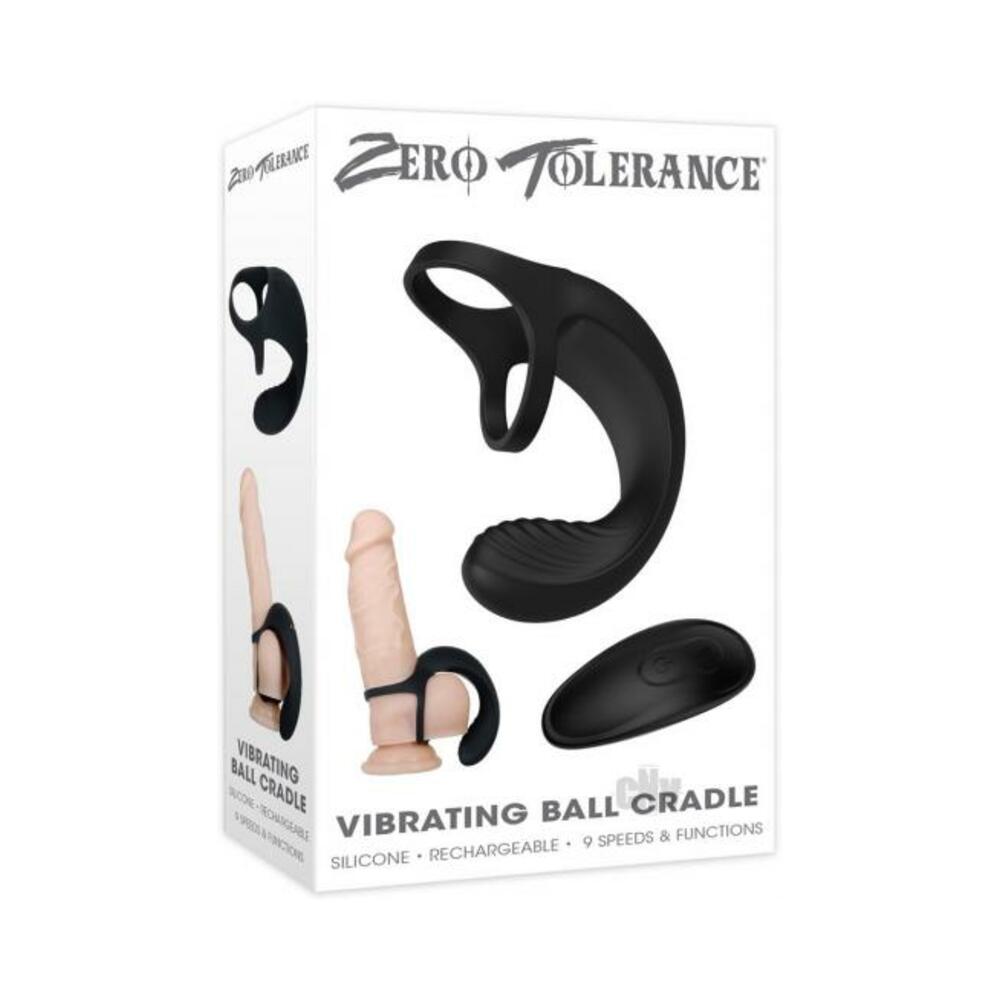 Zt Vibrating Ball Cradle Black-blank-Sexual Toys®